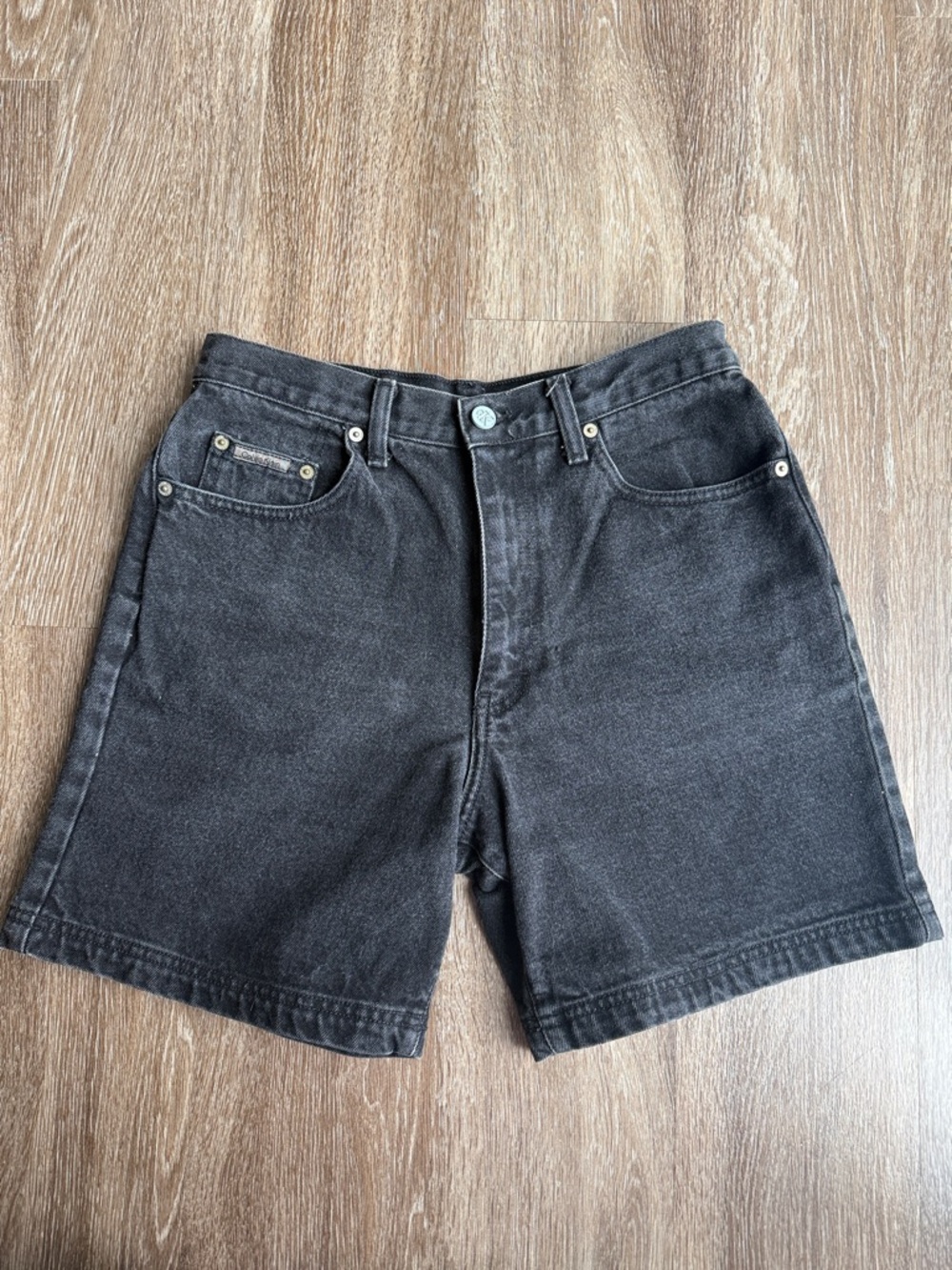 Calvin Klein Vintage 90s Black Mom Shorts